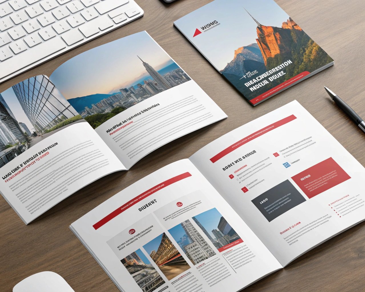 a-desk-view-with-open-brochure-spreads-showing-cle