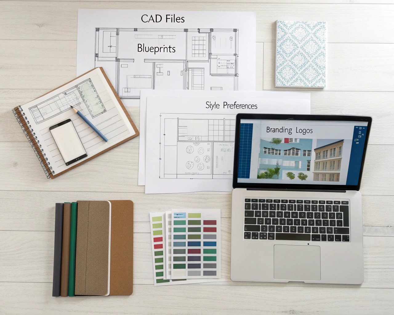 a-neat-workspace-with-printed-blueprints–cad-file